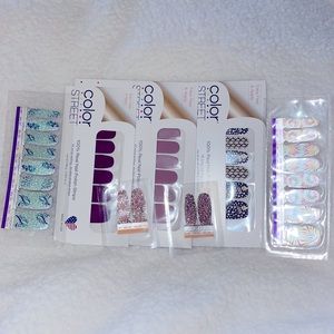 Color Street nail polish strips 5 sets